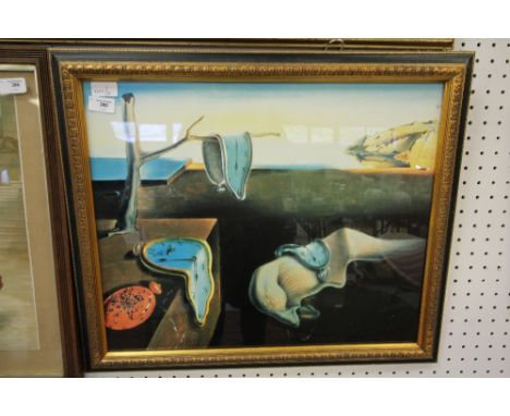 After Salvador Dali Print 'The Persistence of Memory'