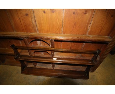 Ercol elm plate rack