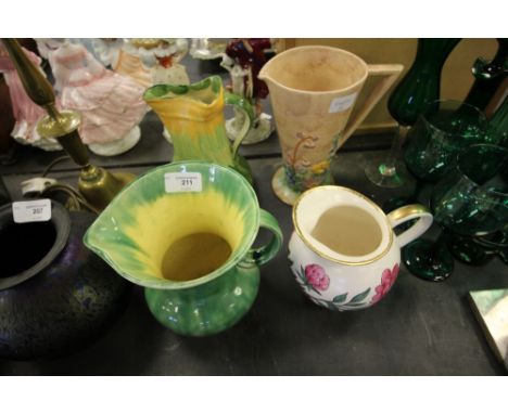 4 Vintage flower vases including Spode