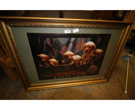 'Puppy Love' print