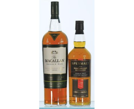 NV The Macallan Select Oak, Single Malt Scotch Whisky 1x1L 2005 Gordon & Macphail, Speymalt from Macallan Distillery Distille