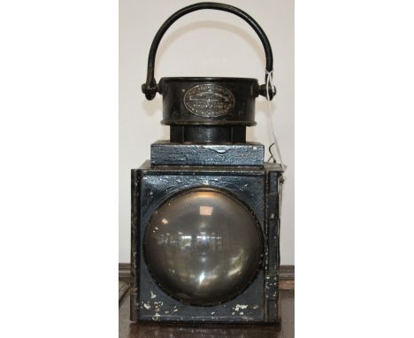 A large Linley Engineering railway lamp