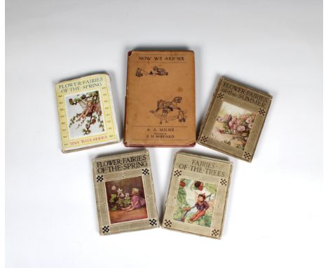 Cicely Mary Barker Flower Fairies of the Spring (two versions), Flower Fairies of the Summer, Flower Fairies of the Trees, Pu