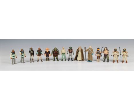 STARWARS original vintage action figures and accessories A collection of original vintage STARWARS action figures from the '7