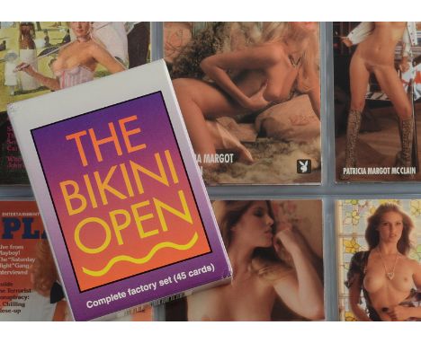 Trade Cards, Glamour, in a modern album a vast collection of sets to include Beach Warmer, Hooters, Playboy Miss June, Miss M
