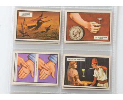 Trade Cards, Magic, A & BC Gum Magic, 2 complete sets, (vg) 