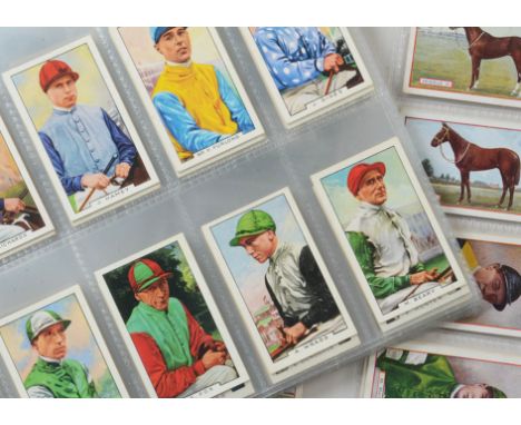 Cigarette & Trade Cards,  Horseracing, Jockeys, a collection of sets to include Phillips Derby Winners & Jockeys, Gallaher's 