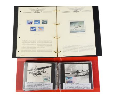 Stamps Aviation,  a collection of predominantly Commonwealth issues commemorating the 75th Anniversary of the Royal Air Force