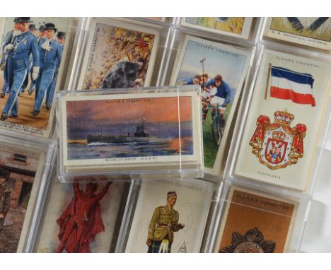 Cigarette Cards, Players, a variety of sets to include Cycling, Hidden Beauties, Aircraft of the Royal Airforce, Cricketers 1
