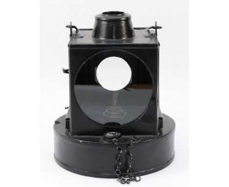 A round based G.W.R signal lamp- complete with burner