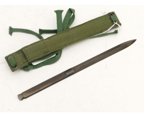 A possible Special operations executive military sleeve dagger, unmarked, 20cm.