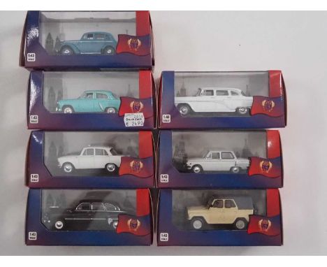 A group of 1:43 scale models by IST MODELS (IXO), comprising of assorted  Soviet  era Russian automobiles, to include a 1968 