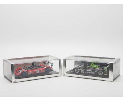 A pair of 1:43 scale hand built resin models by SPARK (MINIMAX), comprising of a 'S0360' 2006 Radical SR9 (Le Mans) and a 'S0