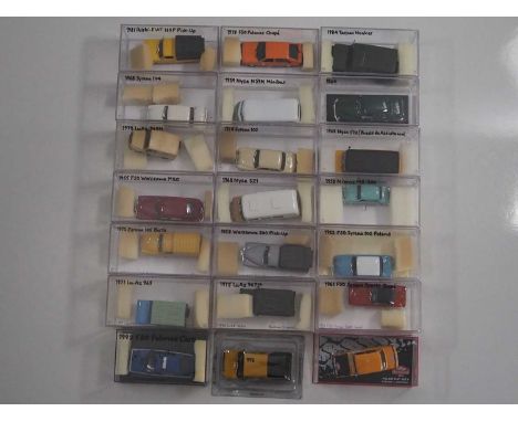 A group of 1:43 scale models by IXO (ex-magazine) and DEAGOSTINI comprising of Polish and Ukrainian automobiles- VG/E - all e