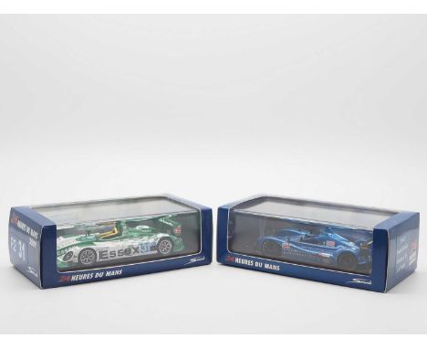 A pair of 1:43 scale hand built resin models by SPARK (MINIMAX), comprising of a 'S1419' 2008 Creation CA07 Judd Autocon (Le 