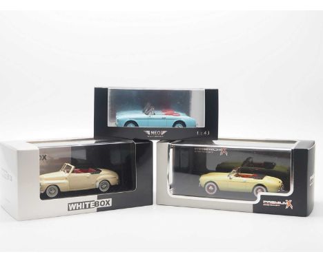 A group of 1:43 scale limited edition hand built resin / diecast models by PREMIUM X and NEO and WHITEBOX, comprising of a 'N