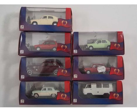 A group of 1:43 scale models by IST MODELS (IXO), comprising of assorted  Soviet era automobiles, to include a 1958 Moskvich 