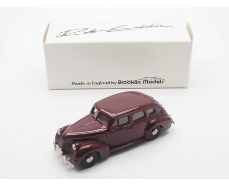 A BROOKLIN Re5 (ROB EDDIE) hand built white metal, 1:43 scale model of a 1946 Volvo PV 60 - VG/E in G/VG box.
