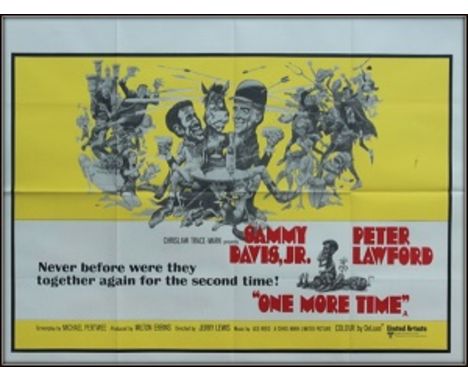 One more Time UK quad folded. Condition C9 near mint, see glossary for condition scale. One More Time is a comedy film, direc
