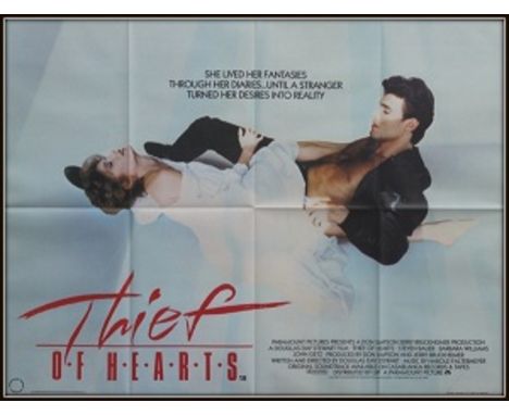 Collection of 5 Movie posters. Thief of hearts Condition C9 near mint, see glossary for condition scale. Trackdown Condition 