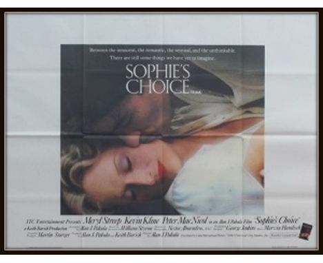 Collection of 5 Movie posters.Sophies choice Condition C9 near mint, see glossary for condition scale. Scorpio Condition C9 n