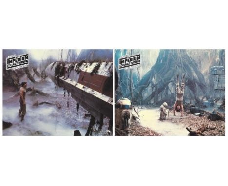 Star Wars V: The Empire Strikes Back (German) Full Set Of Lobby Cards. Condition C9 near mint, see glossary for condition sca