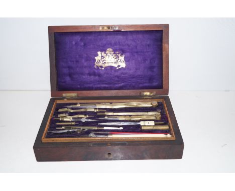 Precision compass set case 