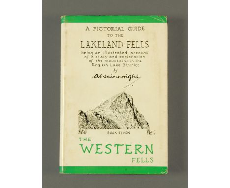 Alfred Wainwright First Edition, "The Western Fells" Book 7. 