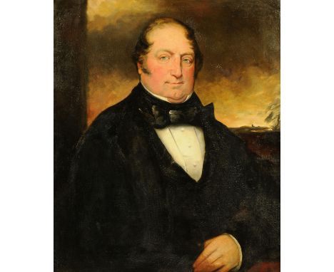 A 19th century oil on canvas, portrait of a gentleman.  75 cm x 61 cm, framed.