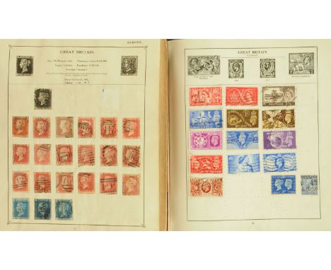 Two "The Strand" stamp albums, containing a quantity of British and Commonwealth stamps.