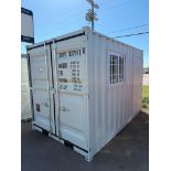 12' X 8' Seacan w/ Side Door and Sliding Window