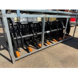 2024 78" Heavy Grass Fork Grapple Skid Steer Attachment