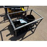 2025 Mower King Heavy Duty Skid Steer Auger Attachment w/ 6", 12", and 14" Bits