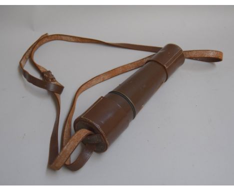A four drawer field telescope made by Broadhurst Clarkson and Co Ltd and retailed by H Salanson and Co Ltd of Bristol and Car