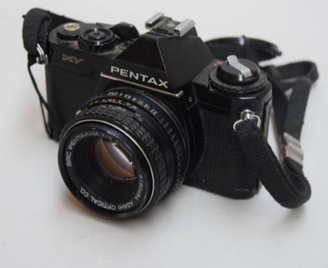 Pentax MV with smc 50mm lens