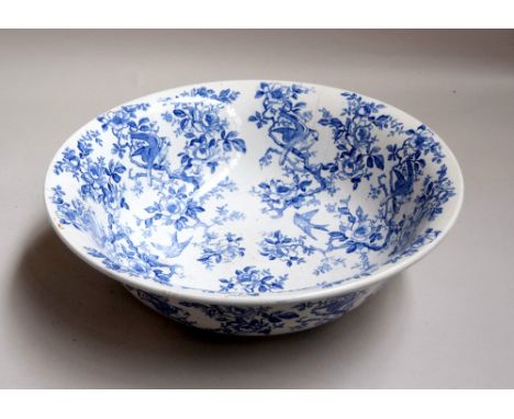 Vintage ' Winton'  large bowl with floral design