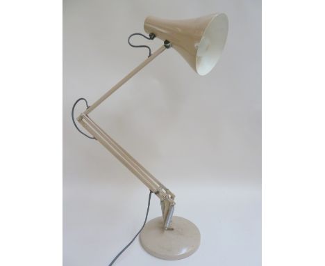 A Herbert Terry anglepoise style lamp, 76cmH
