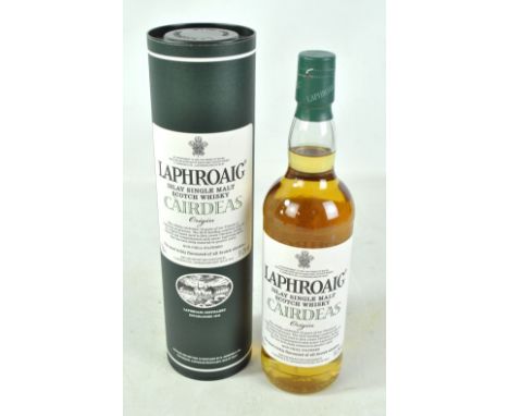 A single bottle of Laphroaig Cairdeas Origin Islay single malt Scotch whisky, 70cl 51.2%, in presentation carton. CONDITION R