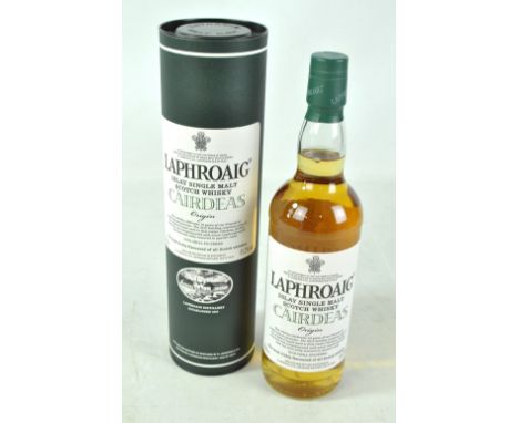 A single bottle of Laphroaig Cairdeas Origin Islay single malt Scotch whisky, 70cl 51.2%, in presentation carton. CONDITION R