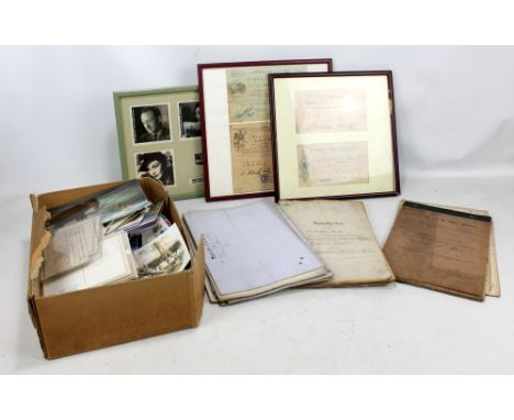 A collection of 19th century railway specification documents for Lancashire and Yorkshire Railway, Victoria Station (numerous
