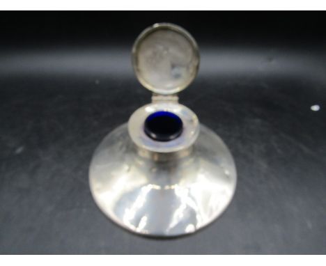 Birmingham 1920 silver inkwell