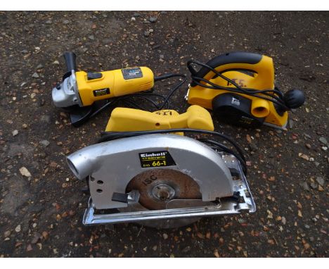 Einhell grinder, planer and circular saw from a house clearance&nbsp;