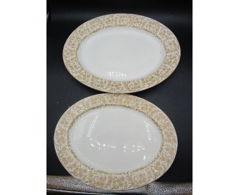 Royal Worcester oval platters 39/37cm
