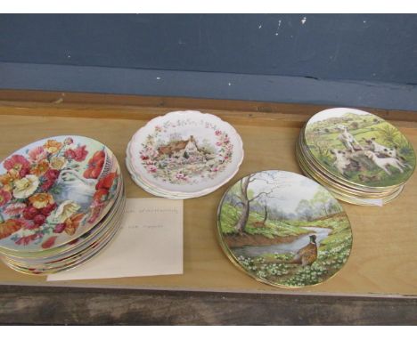 Royal Worcester, Royal Doulton, Wedgwood and Royal Albert picture plates&nbsp;