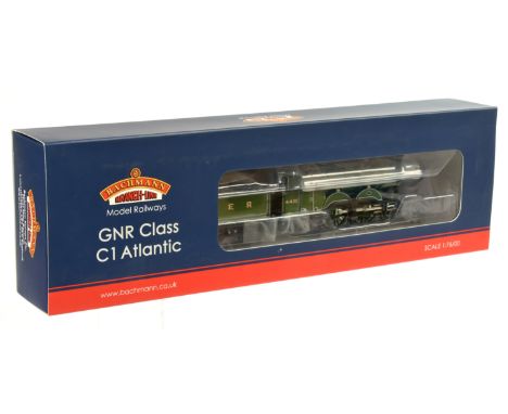 Bachmann OO Gauge 31-762 4-4-2 Loco &amp; Tender LNER lined green C1 Class Atlantic No.4421. Excellent/Plus in Excellent box.