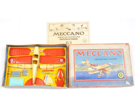 Meccano constructeur d'avions No 0 - Collection