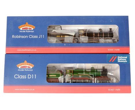 Bachmann 00 Gauge pair of Great Central Steam outline Locomotives consisting of Limited edition 31-318K 0-6-0 Loco &amp; Tend