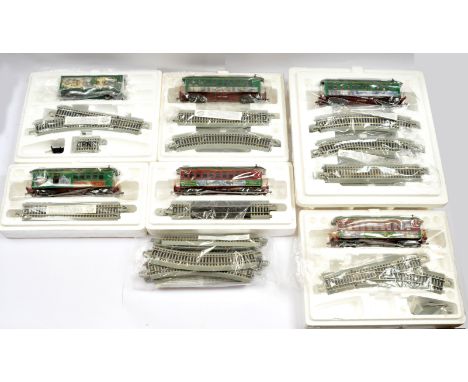 Bachmann O Gauge Narrow Gauge (00 Gauge Track) Hawthorn Village Christmas Set consisting of 2-6-0 Loco and 8-wheel Tender 'Th