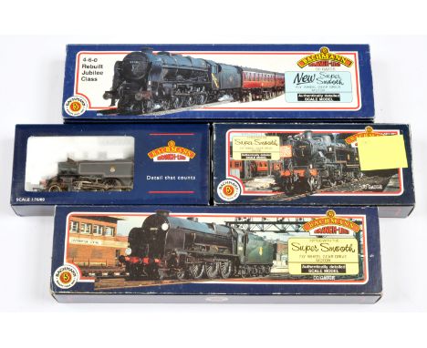 Bachmann 00 Gauge BR steam outline Locomotives consisting of 31-404 4-6-0 Loco &amp; Tender Lined Green Lord Nelson class 'Si