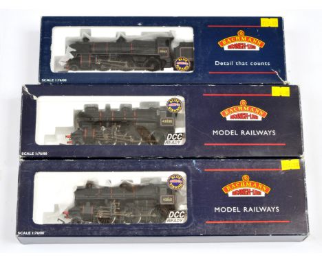 Bachmann 00 Gauge BR lined black steam outline Locomotives consisting of 32-577 2-6-0 Loco &amp; Tender Ivatt Class 4 No.4316